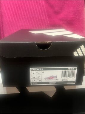 adidas Black Shoe Box with White Logo